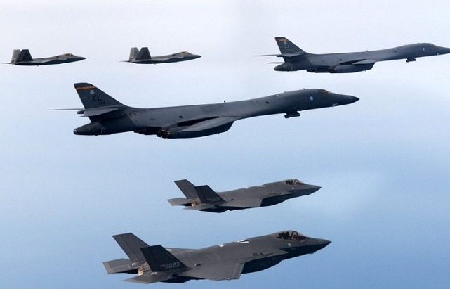 'South Korea's military exercise with America, North Korea fired two more ba'